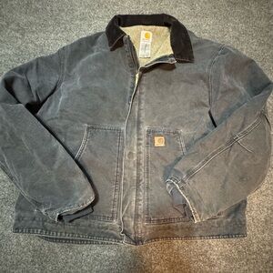 Vintage Carhartt Jacket J164 Sherpa
Lined PTL Petrol Size XL